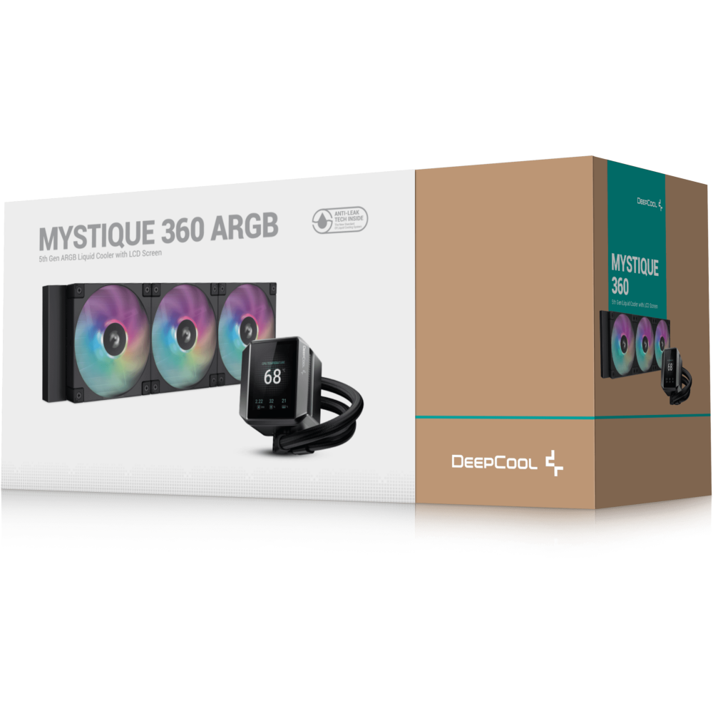 Wasserkühlungssystem DeepCool MYSTIQUE 360 ARGB - R-LX750-BKADSNC-G-1 - Foto 6