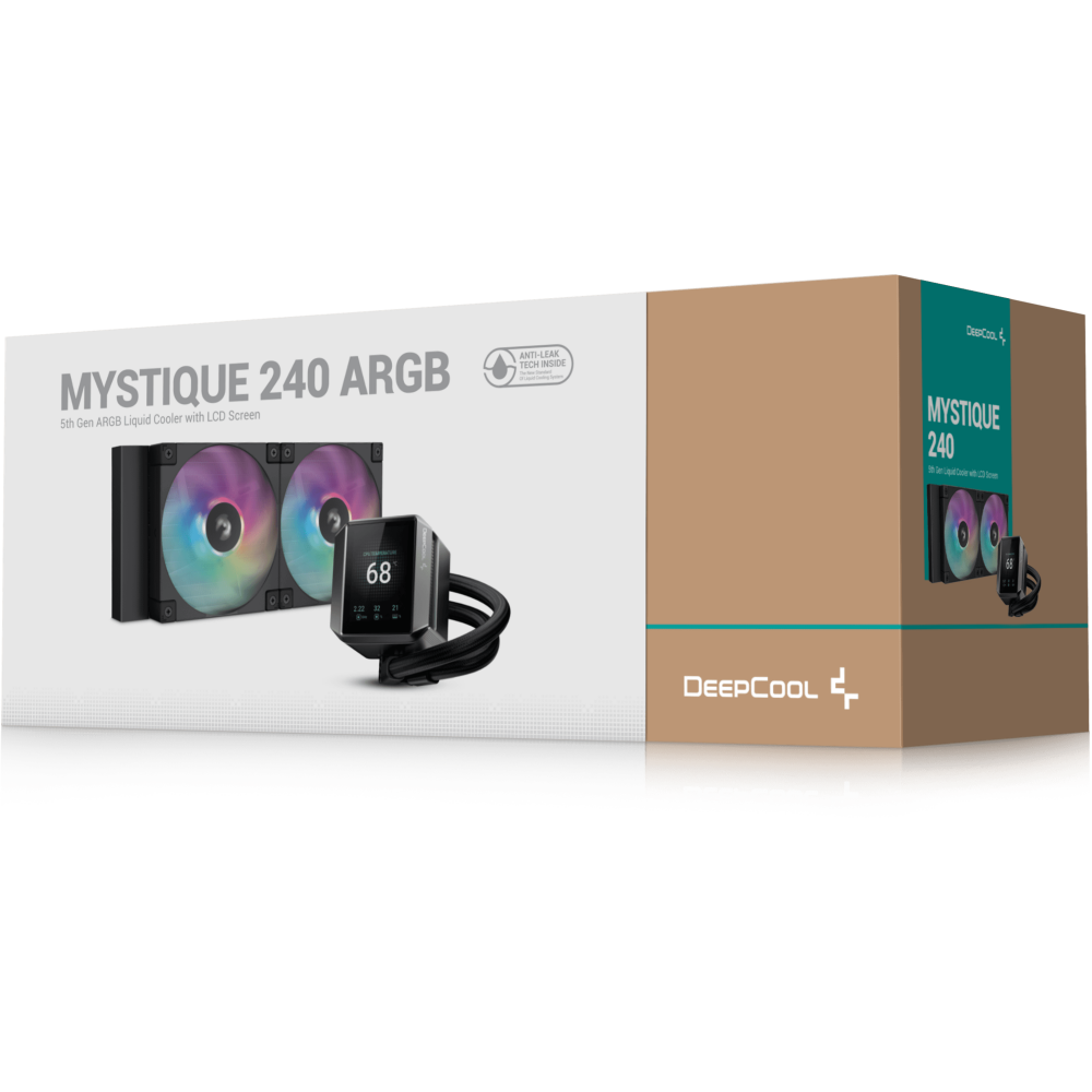 Kühlsystem für Flüssigkeitskühlung DeepCool MYSTIQUE 240 ARGB - R-LX550-BKADSNC-G-1 - Foto 6