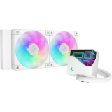 Flüssigkeitskühlsystem DeepCool LT240 WH ARGB (R-LT240-WHAMNC-G-1)