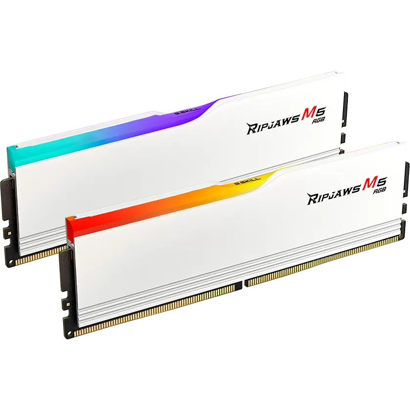 Arbeitsspeicher 32GB DDR5 5200MHz G.Skill Ripjaws M5 RGB (F5-5200J4040A16GX2-RM5RW) (2x16GB KIT) - Foto 3