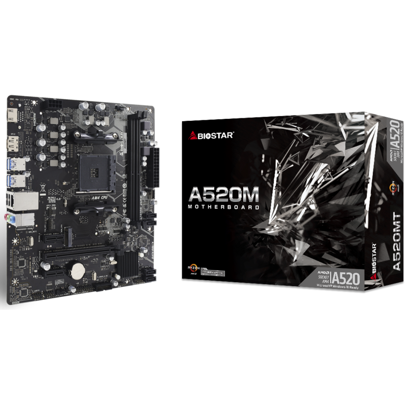 Mainboard Biostar A520MT - Foto 4