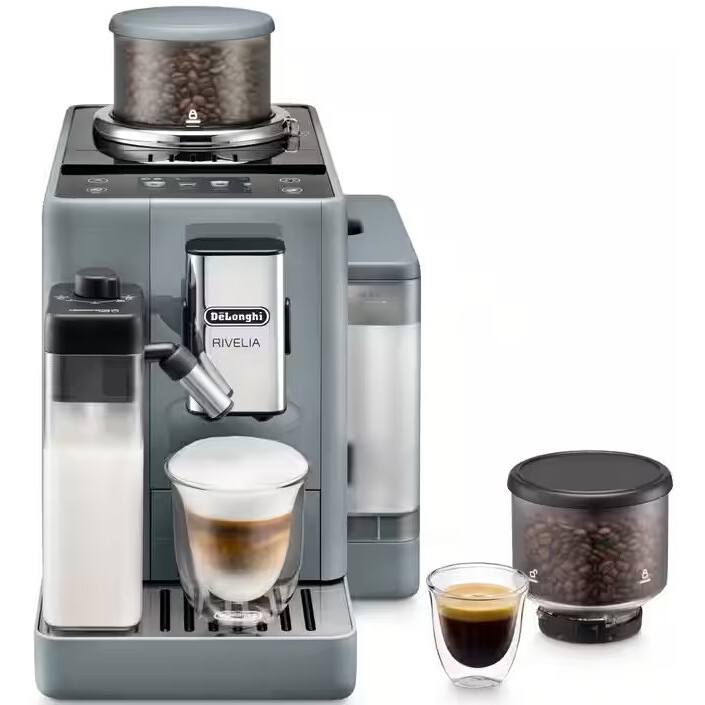 Kaffeemaschine DeLonghi Rivelia Pebble Grey - EXAM440.55.G