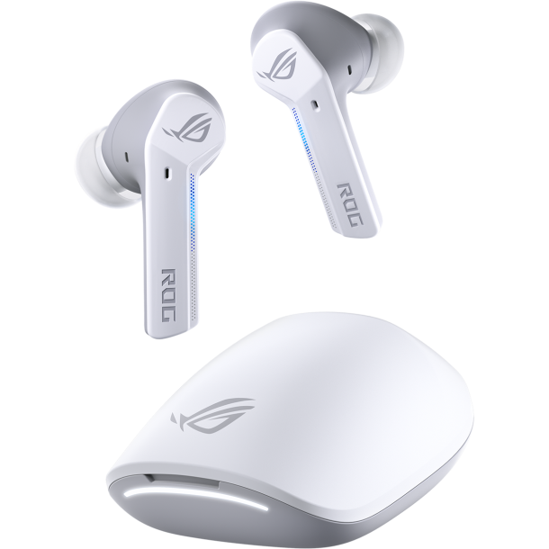 Headset ASUS ROG Cetra True Wireless SpeedNova White - 90YH03Y0-BTUA10 - Foto 3