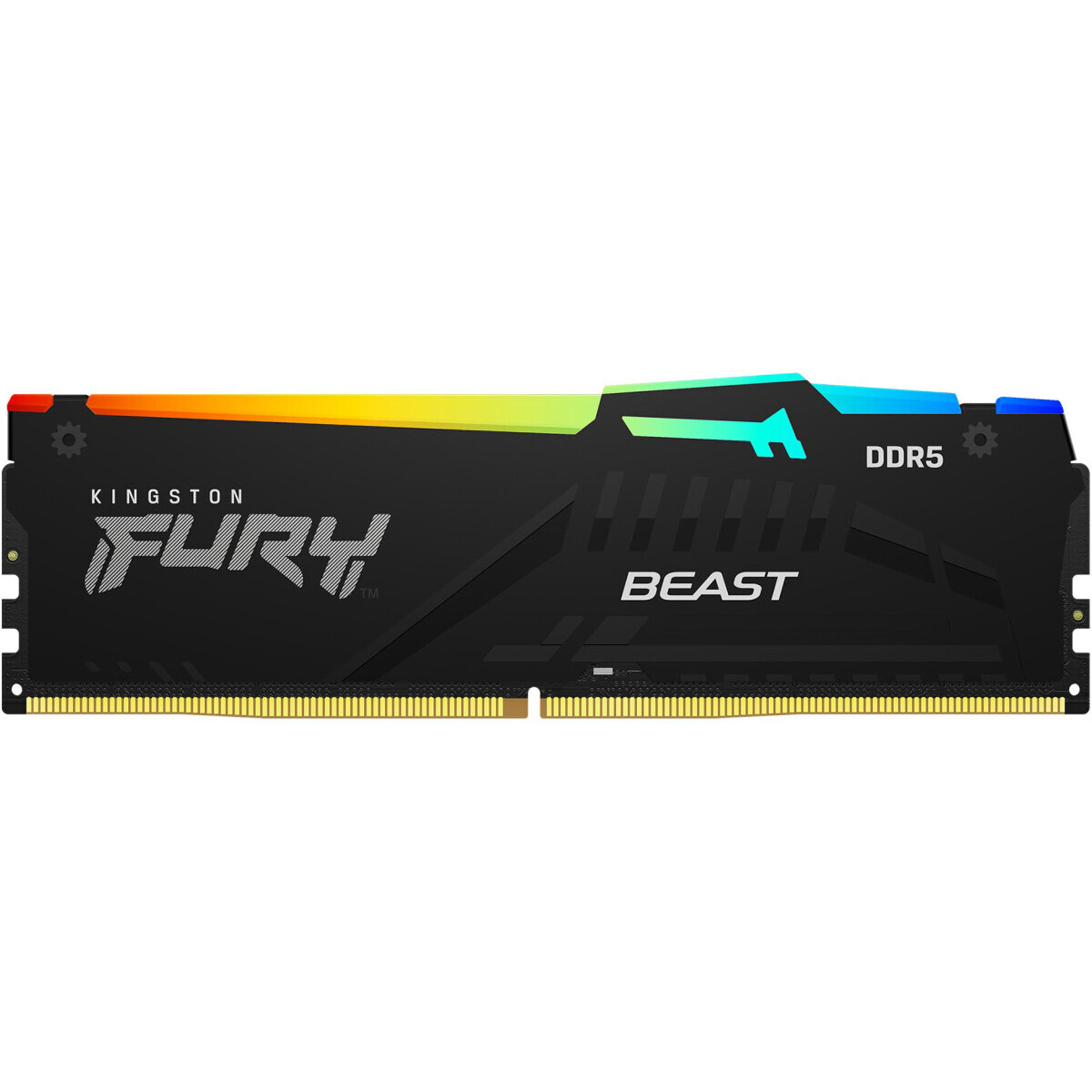 Arbeitsspeicher 16GB DDR5 6000MHz Kingston Fury Beast Black RGB (KF560C30BBEA-16) - Foto 2