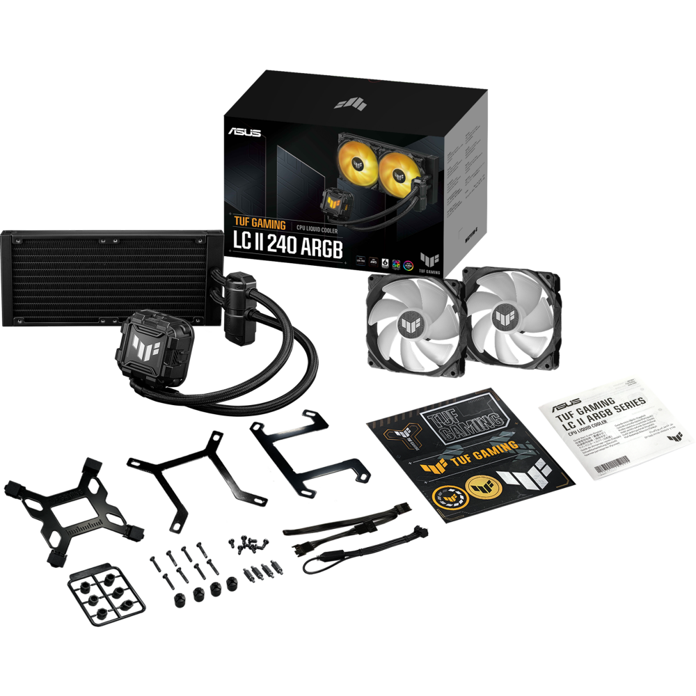 Flüssigkeitskühlsystem ASUS TUF Gaming LC II 240 ARGB Black - 90RC00U1-M0UAY0 - Foto 6