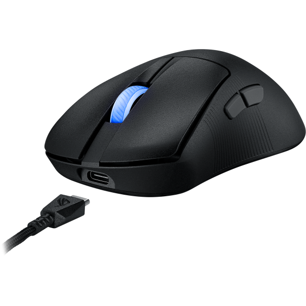 Maus ASUS ROG KERIS II ACE Black - 90MP03N0-BMUA00 - Foto 8