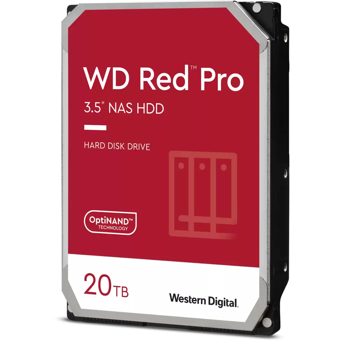 Festplatte 20TB SATA-III WD Red Pro (WD201KFGX)