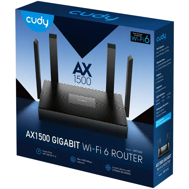 Wi-Fi-Router (Router) Cudy WR1500 - Foto 5