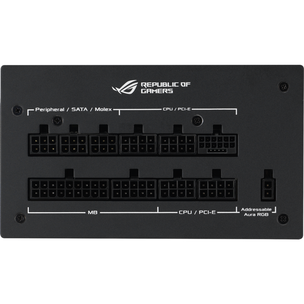 Netzteil 1200W ASUS ROG Strix Gold Aura Edition (ROG-STRIX-1200G-AURA-GAMING) - 90YE00P0-B0NA00 - Foto 6