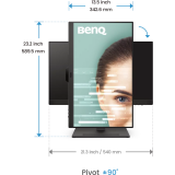 Monitor BenQ 24" GW2490T