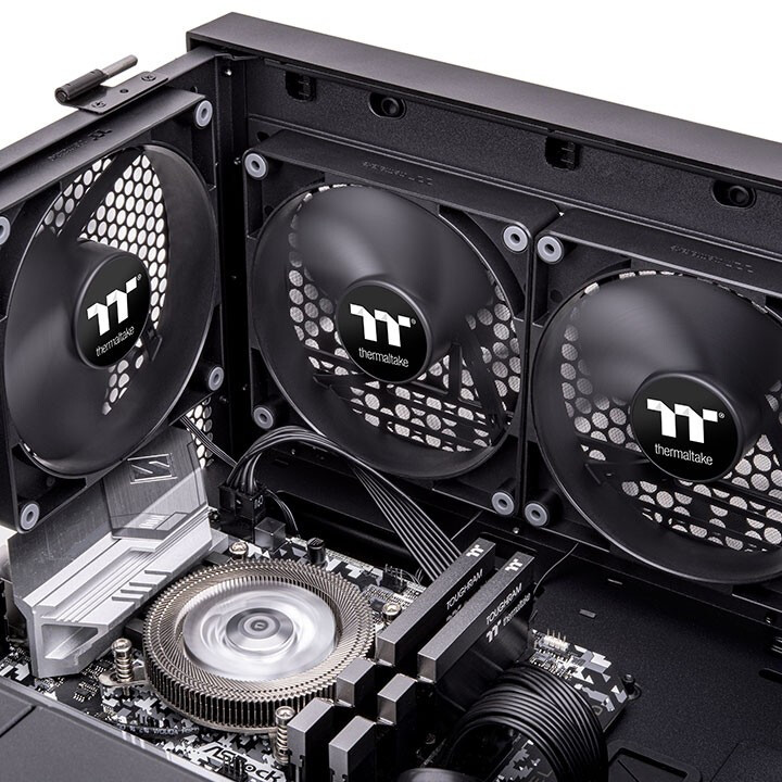 Gehäuselüfter Thermaltake CL-F148-PL14BL-A (2 pcs) - Foto 6
