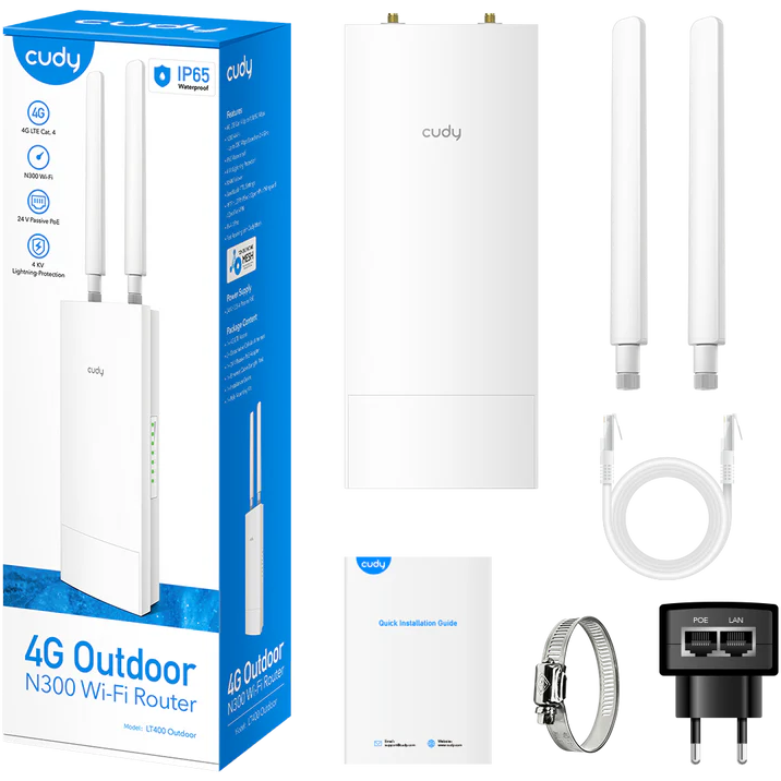 Wi-Fi-Router Cudy LT400 OUTDOOR White - Foto 5