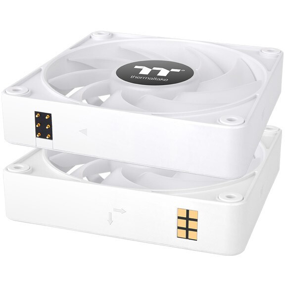 Gehäuselüfter Thermaltake CT120 EX ARGB Sync PC Cooling Fan White (3-Fan Pack) - CL-F190-PL12SW-A - Foto 3