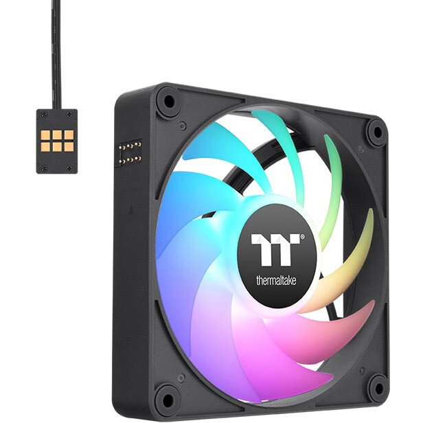 Gehäuselüfter Thermaltake CT120 EX ARGB Sync PC Cooling Fan (3-Fan Pack) - CL-F181-PL12SW-A - Foto 2
