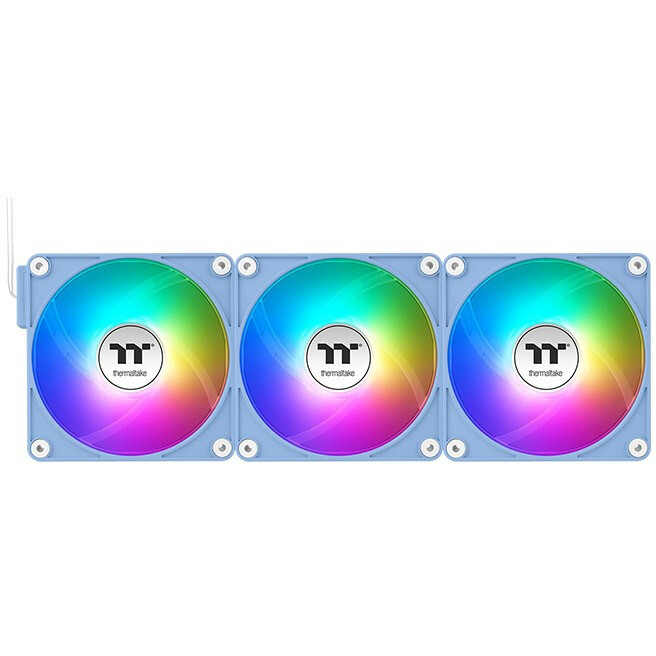 Gehäuselüfter Thermaltake CT120 EX ARGB Sync PC Cooling Fan Hydrangea Blue (3-Fan Pack) - CL-F196-PL12BU-A