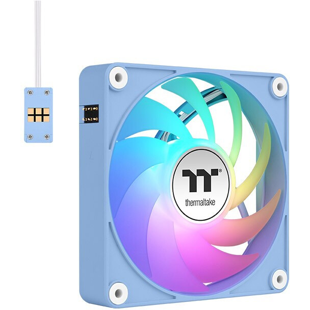 Gehäuselüfter Thermaltake CT120 EX ARGB Sync PC Cooling Fan Hydrangea Blue (3-Fan Pack) - CL-F196-PL12BU-A - Foto 2