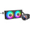 Wassergekühltes Kühlsystem Thermaltake TH240 V2 Ultra EX ARGB Black - CL-W414-PL12SW-A