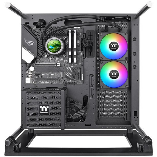 Wassergekühltes Kühlsystem Thermaltake TH240 V2 Ultra EX ARGB Black - CL-W414-PL12SW-A - Foto 4