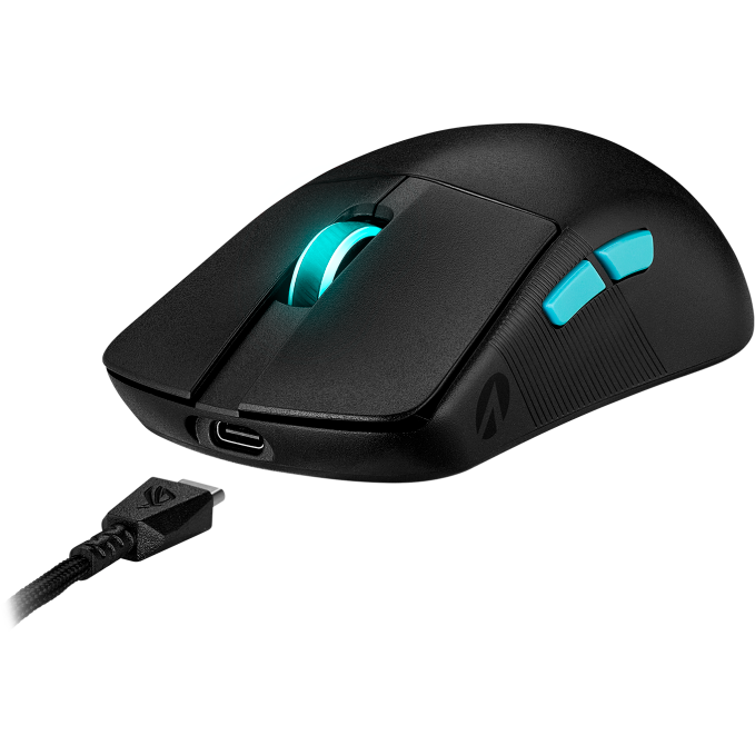 Maus ASUS ROG HARPE ACE AIM LAB EDITION Black - 90MP02W0-BMUA00 - Foto 6