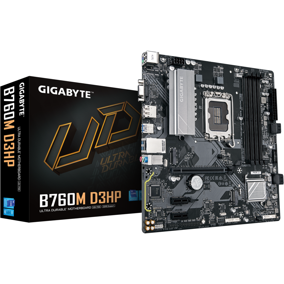 Mainboard Gigabyte B760M D3HP - Foto 4