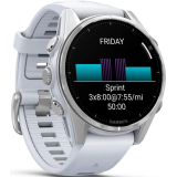 Smartwatch Garmin Fenix 8 43mm AMOLED Silver/White (010-02903-00)
