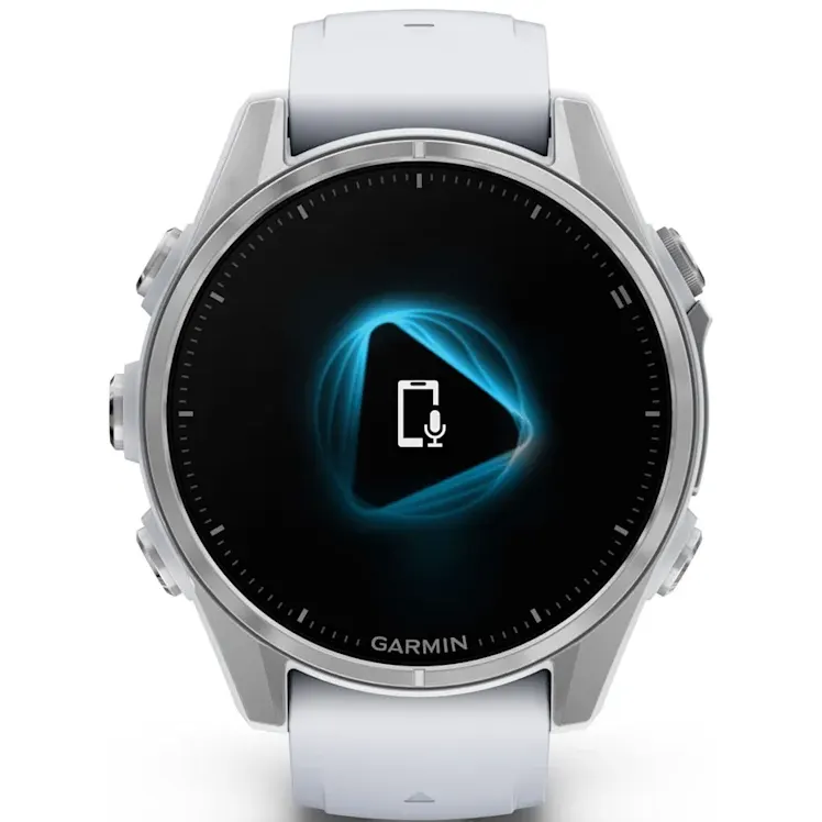 Smartwatch Garmin Fenix 8 43mm AMOLED Silver/White - 010-02903-00 - Foto 4