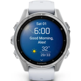 Smartwatch Garmin Fenix 8 43mm AMOLED Silver/White (010-02903-00)