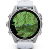 Smartwatch Garmin Fenix 8 43mm AMOLED Silver/White (010-02903-00)