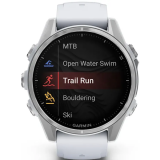 Smartwatch Garmin Fenix 8 43mm AMOLED Silver/White (010-02903-00)