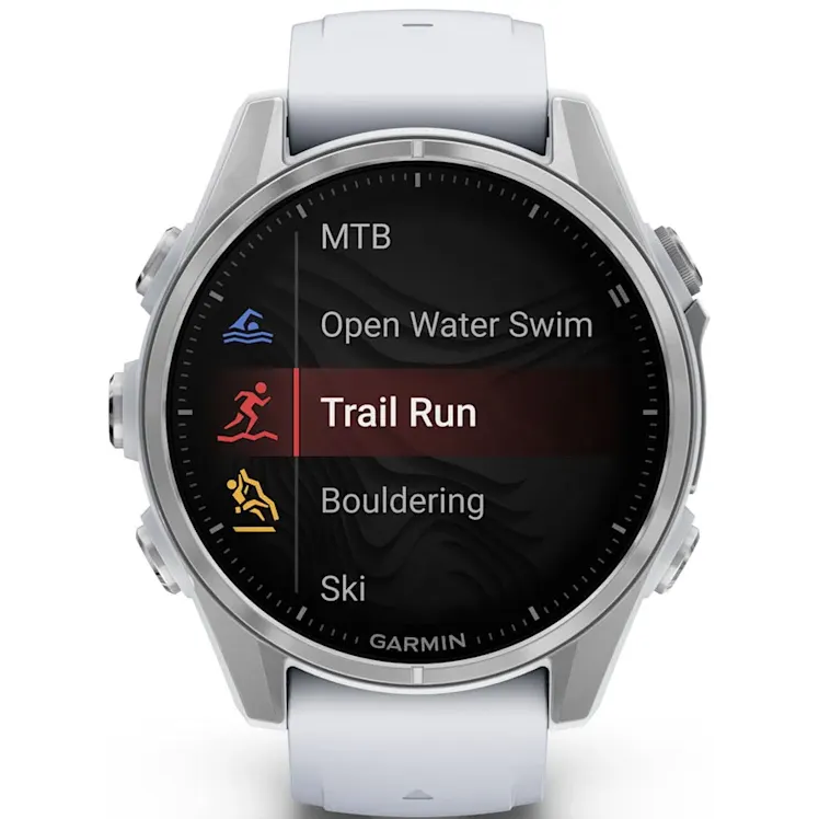 Smartwatch Garmin Fenix 8 43mm AMOLED Silver/White - 010-02903-00 - Foto 8
