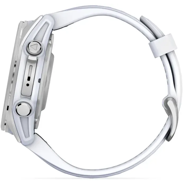 Smartwatch Garmin Fenix 8 43mm AMOLED Silver/White - 010-02903-00 - Foto 11