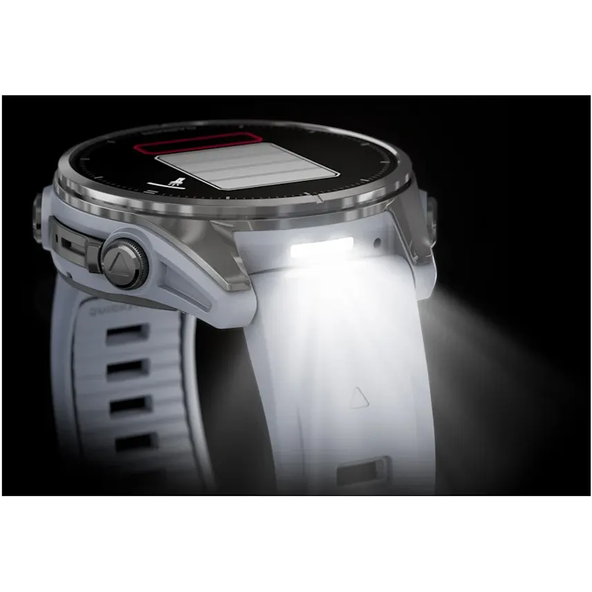 Smartwatch Garmin Fenix 8 43mm AMOLED Silver/White - 010-02903-00 - Foto 13