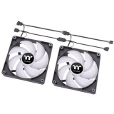 Gehäuselüfter Thermaltake CT120 ARGB Sync Fan Black (2 pcs) (CL-F149-PL12SW-A)