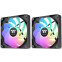 Gehäuselüfter Thermaltake CT120 Reverse ARGB Sync Fan Black (2-Fan Pack) - CL-F173-PL12SW-A