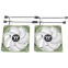 Gehäuselüfter Thermaltake CT140 ARGB Sync Fan Matcha Green (2-Fan Pack) - CL-F203-PL14MG-A - Foto 2
