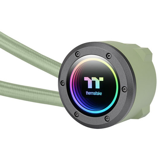 Wasserkühlsystem Thermaltake TH280 V2 ARGB Sync Matcha Green Edition - CL-W375-PL14MG-A - Foto 4