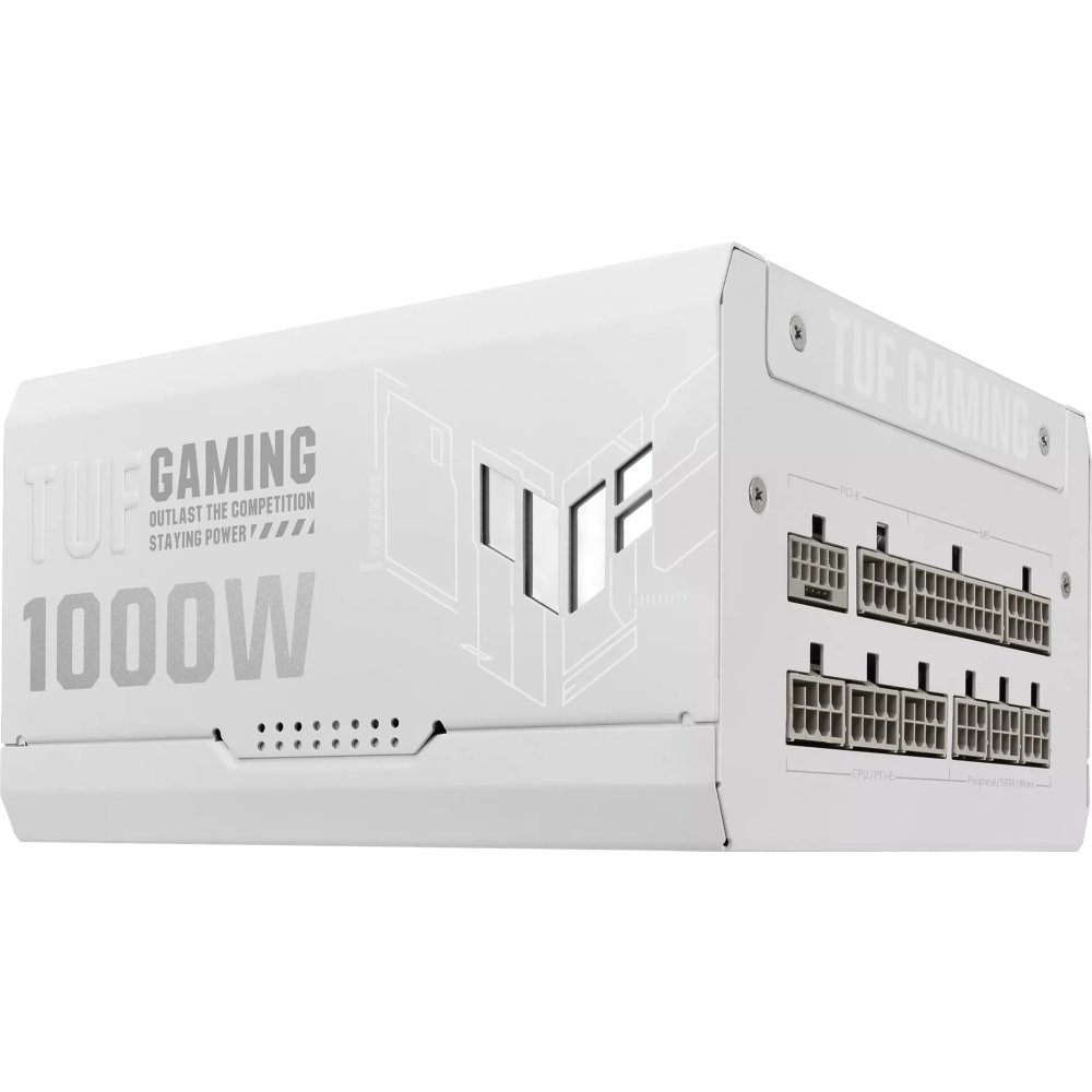 Netzteil 1000W ASUS TUF Gaming Gold White Edition (TUF-GAMING-1000G-WHITE) - 90YE00S5-B0NA00 - Foto 8