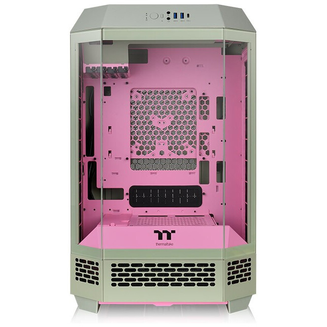 Gehäuse Thermaltake The Tower 300 Matcha Plum (CA-1Y4-00SJWN-00) - Foto 2
