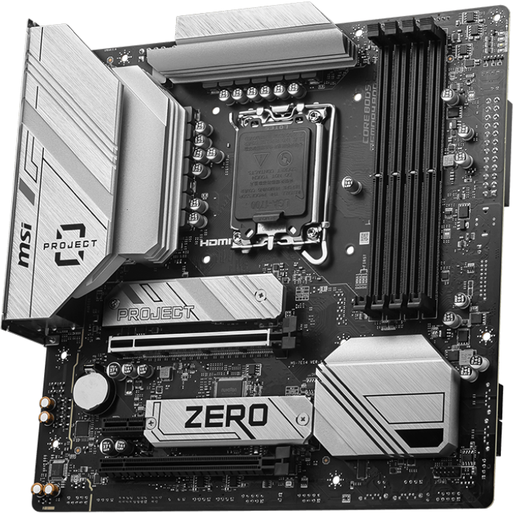 Mainboard MSI B760M PROJECT ZERO - Foto 2