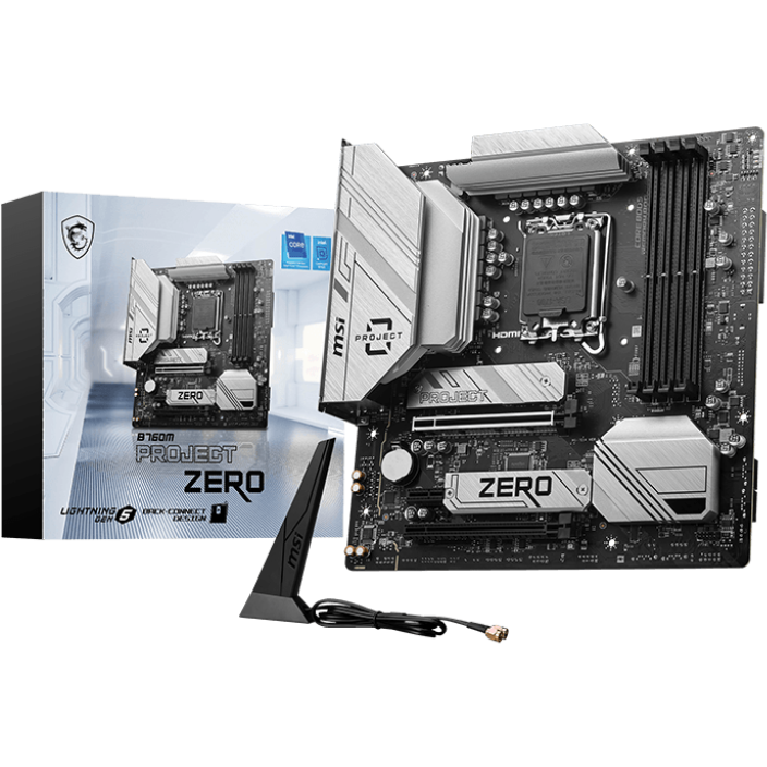 Mainboard MSI B760M PROJECT ZERO - Foto 5