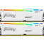 Arbeitsspeicher 32GB DDR5 6000MHz Kingston Fury Beast White RGB (KF560C36BWE2AK2-32) (2x16GB KIT)