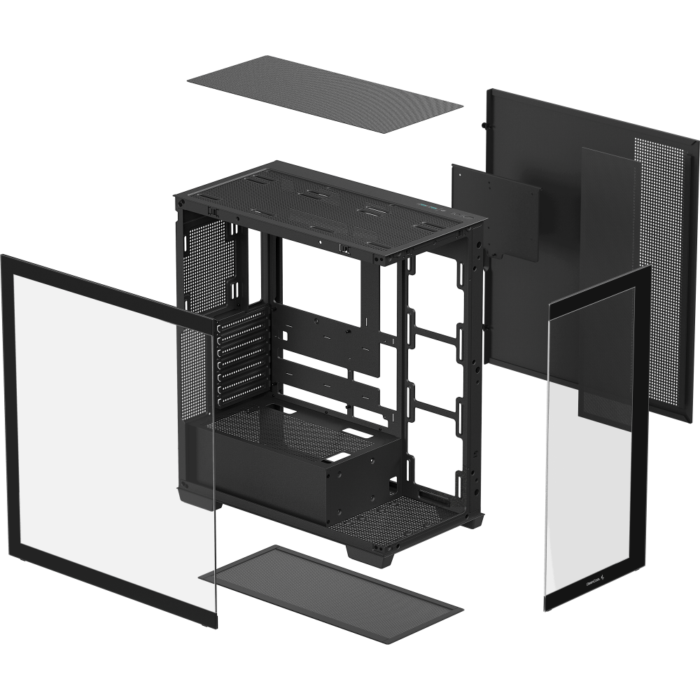 Gehäuse DeepCool CG580 Black - R-CG580-BKNDA0-G-1 - Foto 10