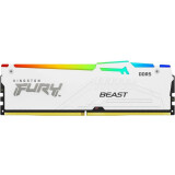 Arbeitsspeicher 16GB DDR5 6000MHz Kingston Fury Beast White RGB (KF560C36BWE2A-16)