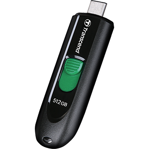 USB-Flash-Laufwerk 512GB Transcend JetFlash 790C Black - TS512GJF790C - Foto 2