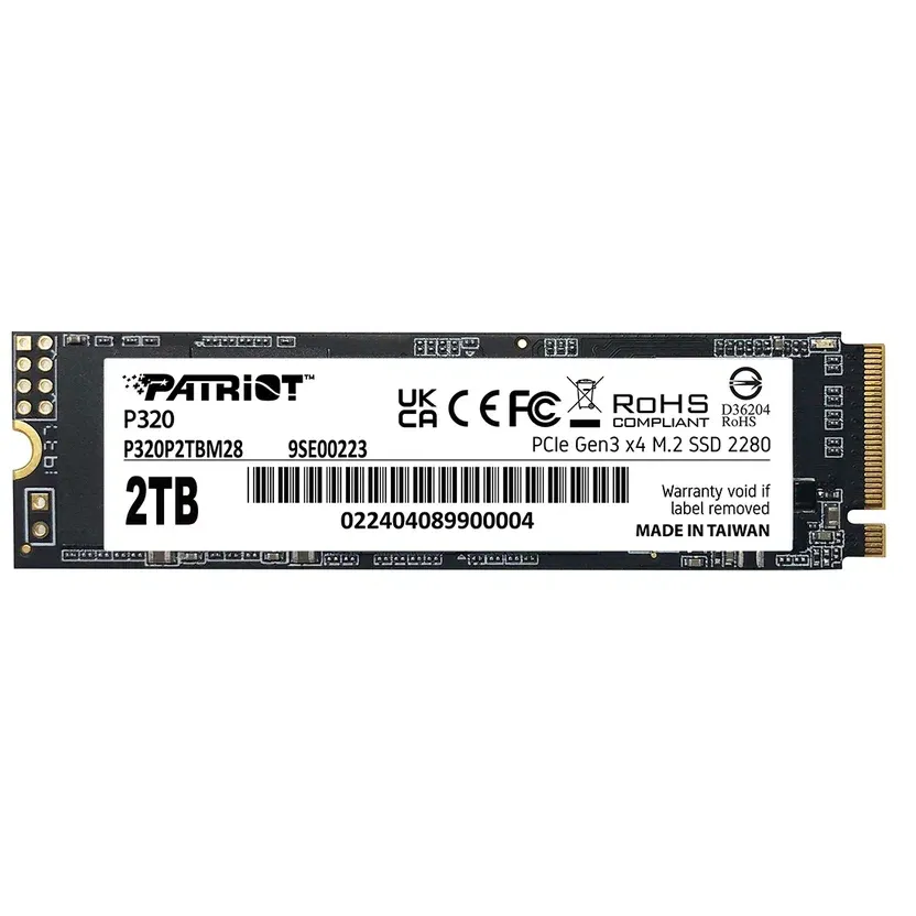 SSD Speicher 2TB Patriot P320 (P320P2TBM28)
