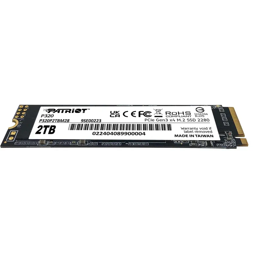 SSD Speicher 2TB Patriot P320 (P320P2TBM28) - Foto 3