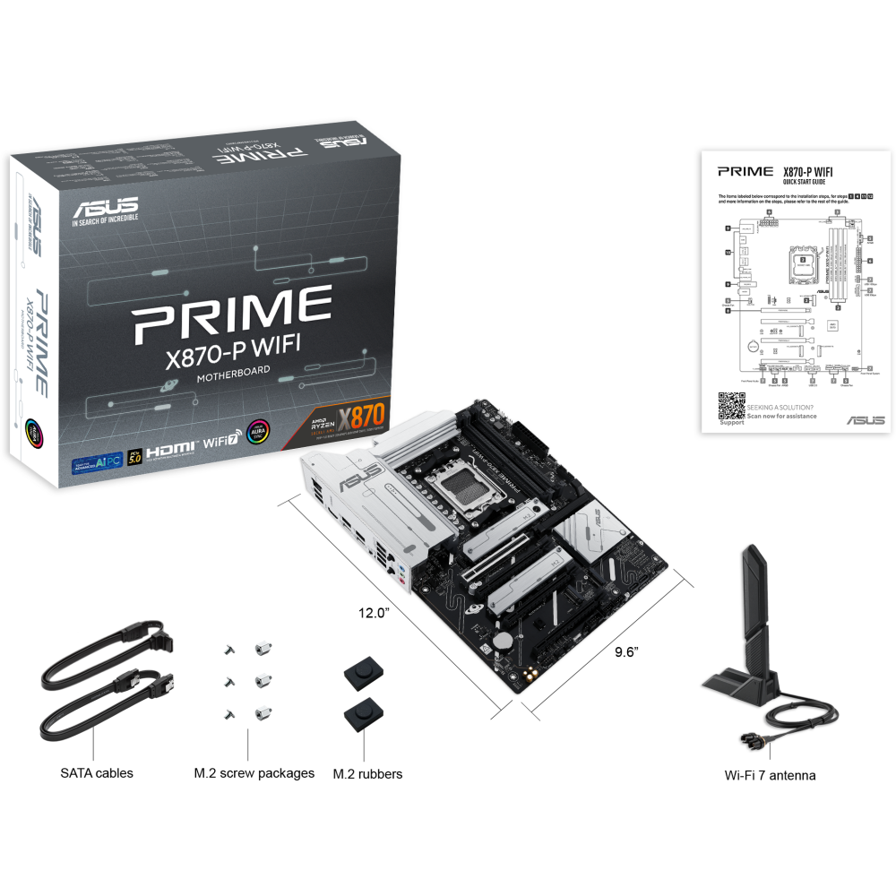 Mainboard ASUS PRIME X870-P WIFI - Foto 10