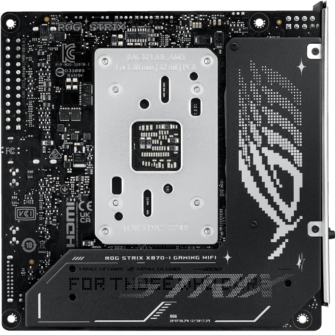 Mainboard ASUS ROG STRIX X870-I GAMING WIFI - Foto 6