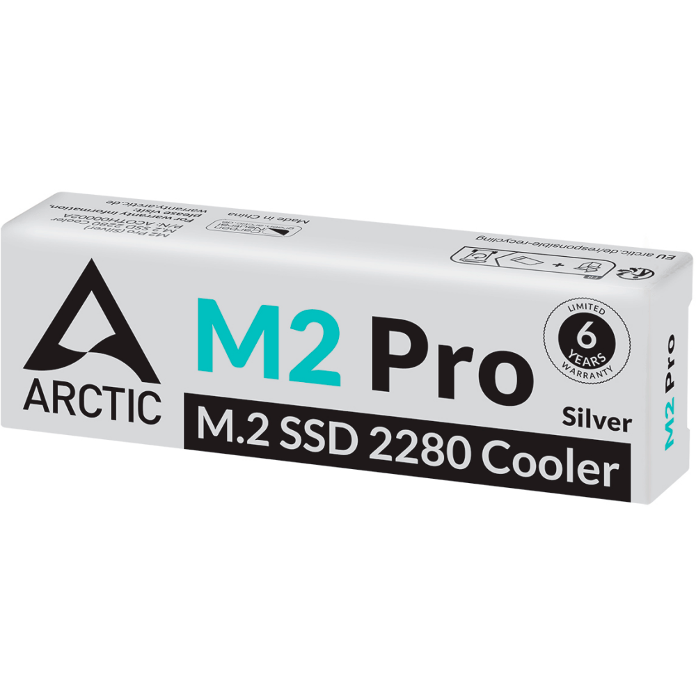 SSD M2 Kühlkörper Arctic Pro M2 Silver - ACOTH00002A - Foto 6