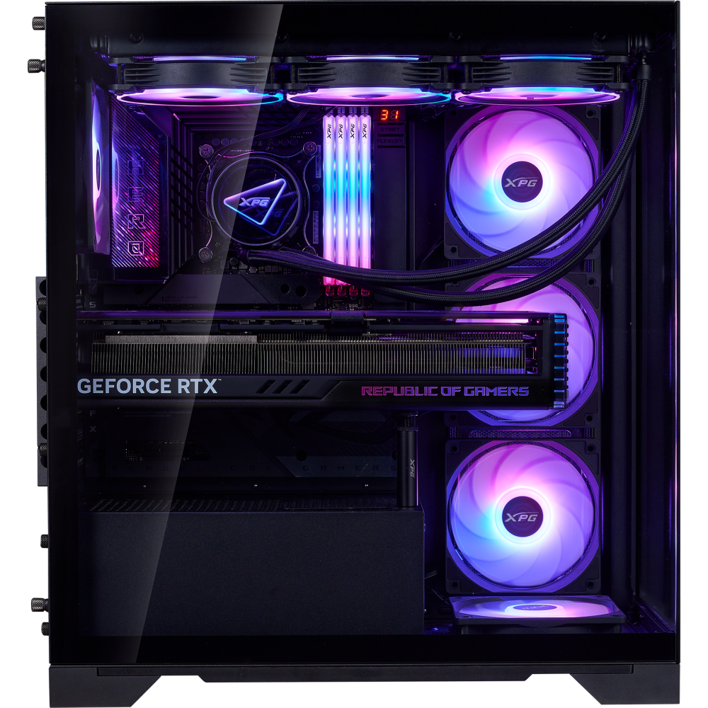 Gehäuse ADATA XPG INVADER X BTF Black - INVADERXBTFMT-BKCWW - Foto 6